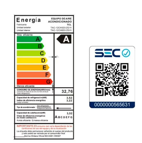 Aire Acondicionado Mini Split INVERTER 2 En 1