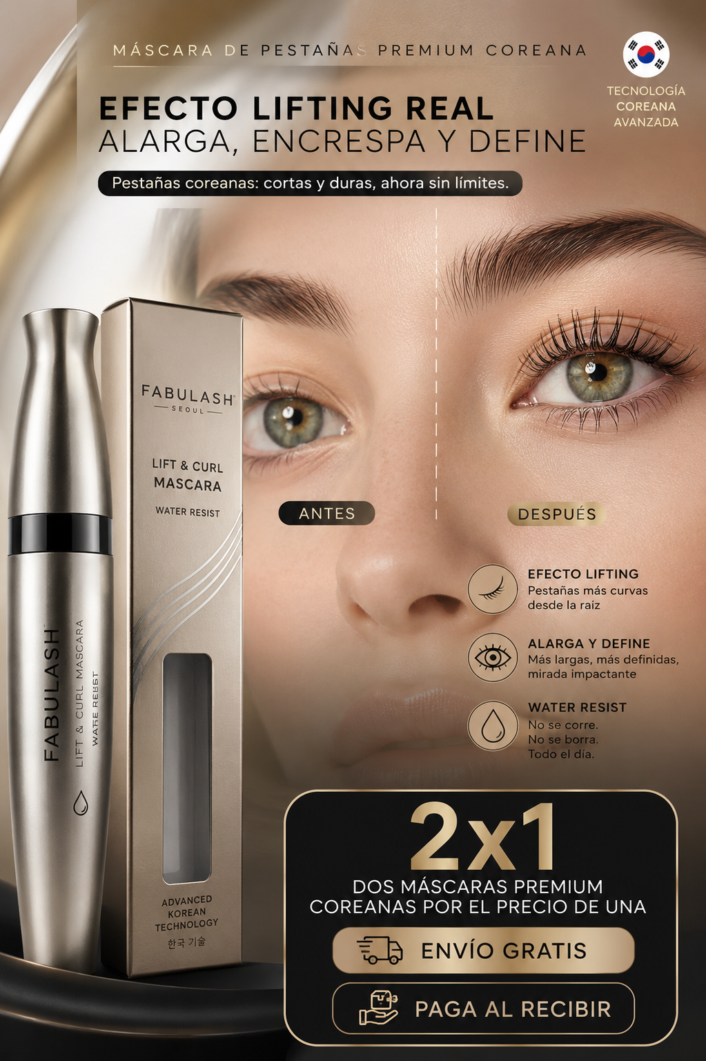 LIFTLASH™ PRO "El efecto lifting sin lifting."