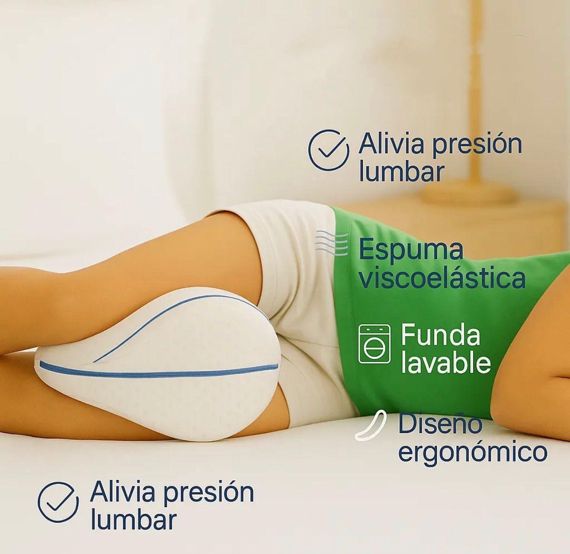 Almohada Y Cojin Ortopédico Cervical + Piernas