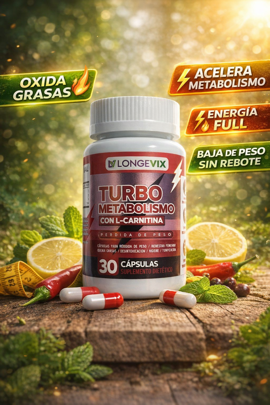 TURBO METABOLIC (Oxida Grasas) Acelera tu Metabolismo AHORA!