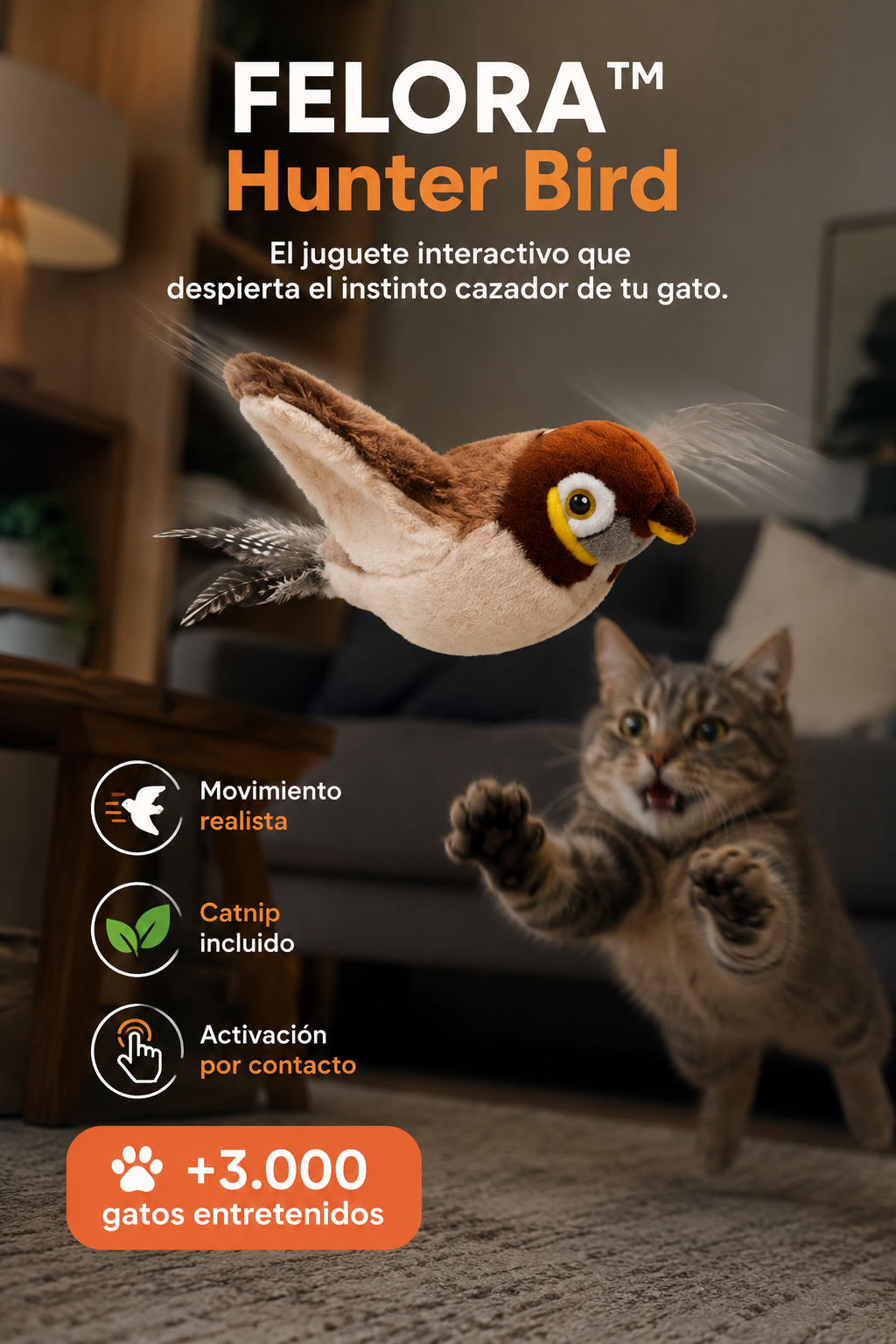 FELORA™ Hunter Bird Interactive