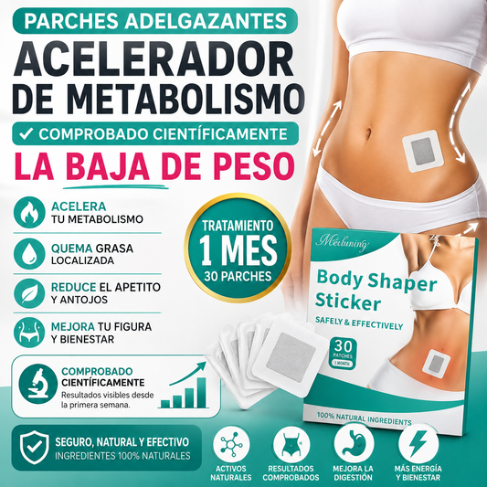 ThermoSlim Parches – Quema Grasa Avanzado X10