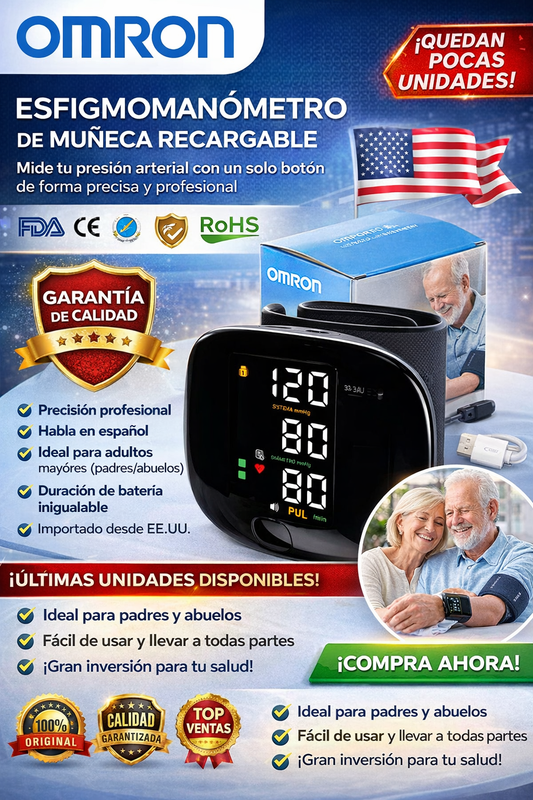 NEW TENSIOMETRO DIGITAL DE OMRON® Full Pro Original