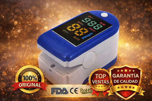 Oximetro De Pulso PRO - Saturación de Oxigeno en Sangre De Alta Presición.