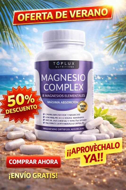 Magnesio Complex®      8 en 1 - 1000mg  60 Caps