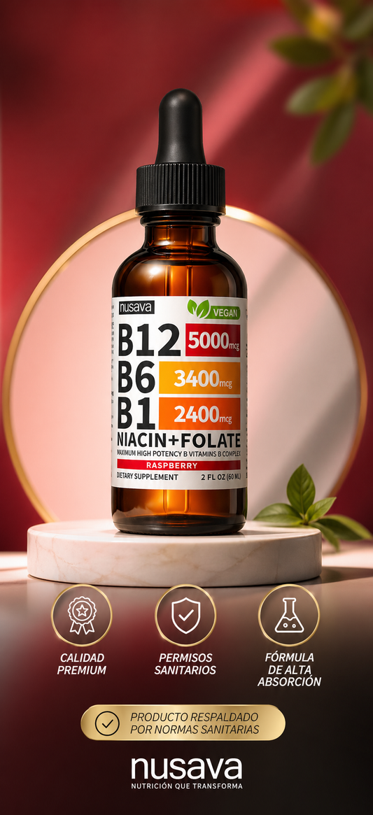 NEUROBIONTA ORAL - VITAMINA B12+B6+B1 + Ácido Fólico y Niacina