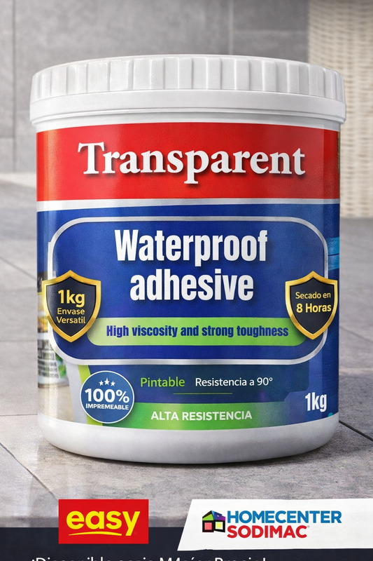 Sellador Impermeable Adhesivo Profesional Importado Waterproof® (1000g)