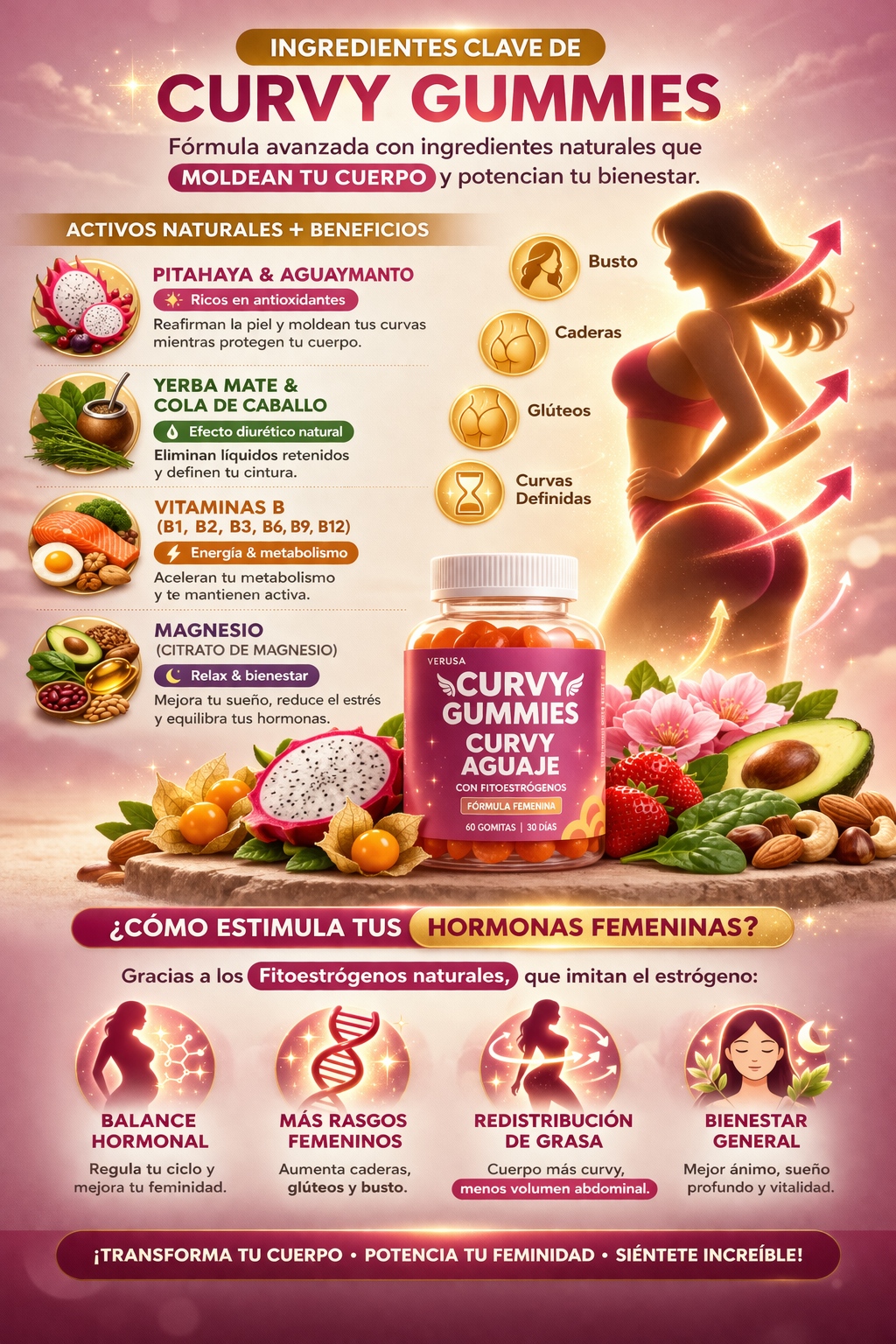 Curvy Gummies™ | El Secreto Natural para Curvas de Ensueño