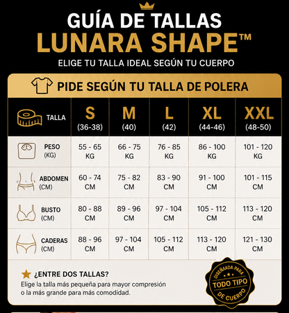 Lunara Shape™ Faja Colombiana de Doble Compresión