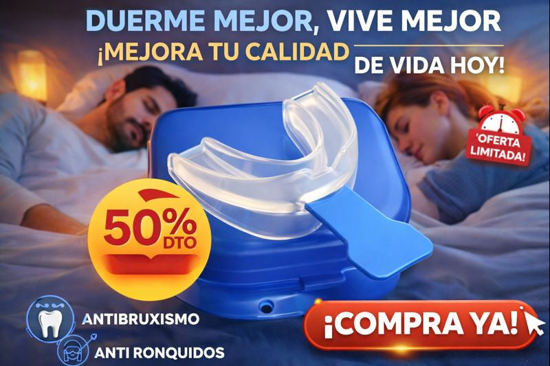 Placa Anti bruxismo Apnea Y Ronquido
