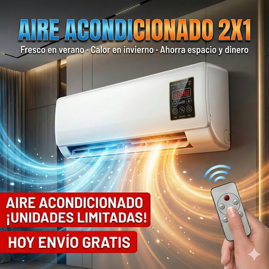 Aire Acondicionado Mini Split INVERTER 2 En 1